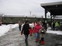 Walking to the North Pole.